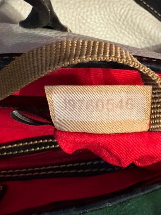 Dooney & Bourke Florentine Leather Satchel Ivory Brown Black Three way carry - Picture 12 of 13